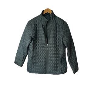 Land'S End Puffer Quilted Jacket S Warm Cozy Whimsigoth Outdoor